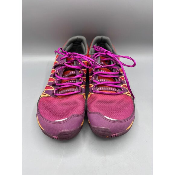 Merrell Shoes Womens 10.5 Allout Fuse Purple Orange Running Trail Athletic - Picture 2 of 8